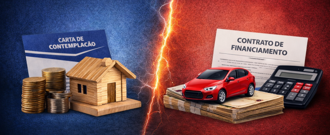 Consórcio ou financiamento: qual é melhor em 2026?